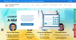 Desktop Screenshot of cosmopolitanhospitals.in